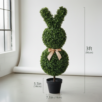Deluxe Spring Bunny Topiary