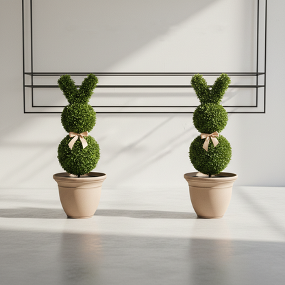 Deluxe Spring Bunny Topiary