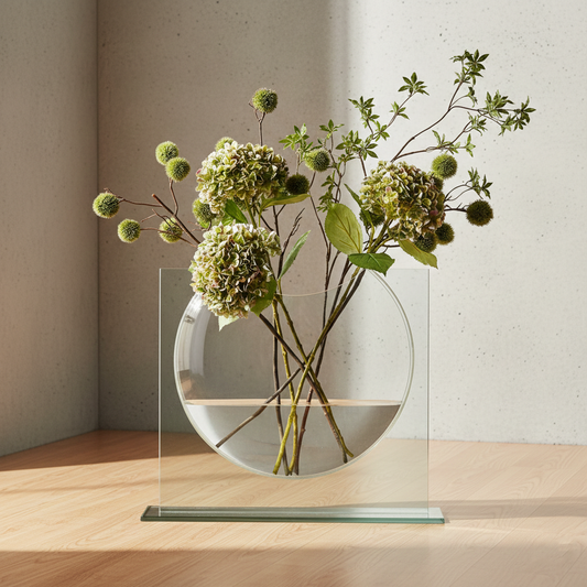 Elite Glass Ellipse Vase