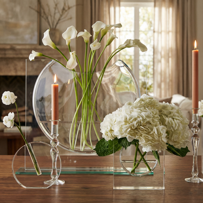 Elite Glass Ellipse Vase