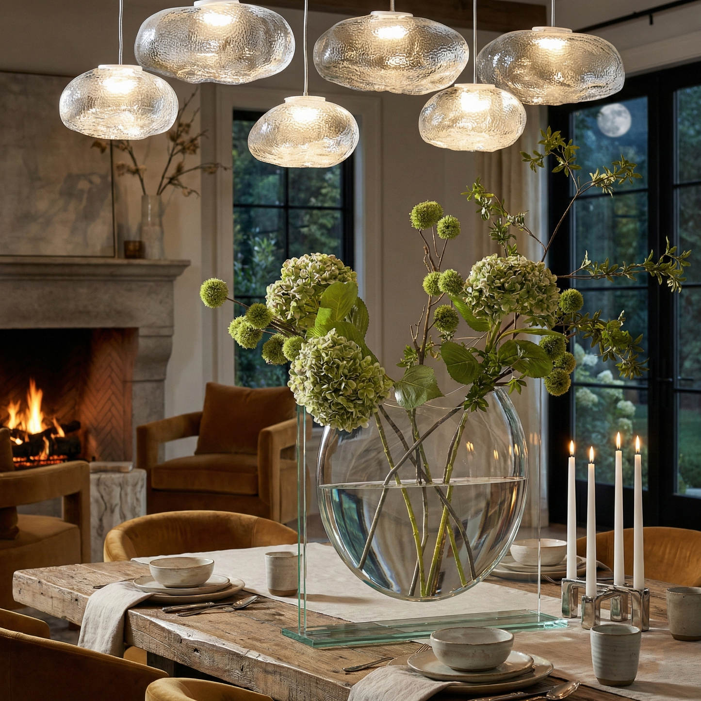 Elite Glass Ellipse Vase