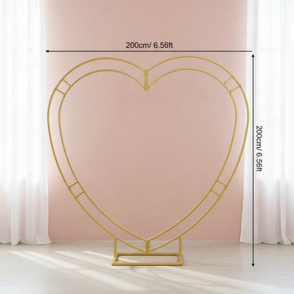 Royal Rose Heart Arch