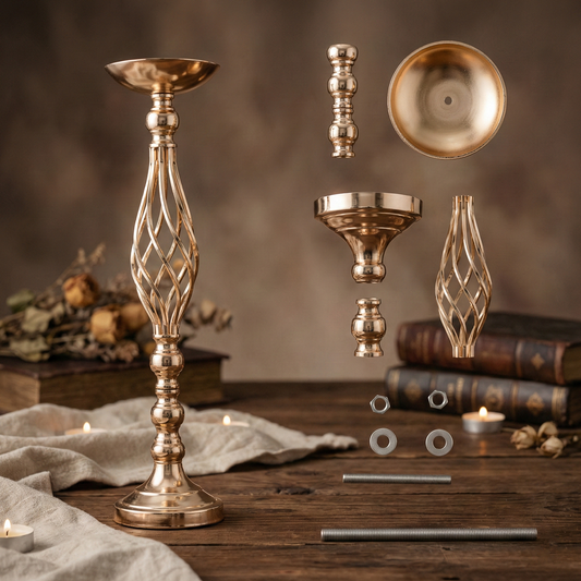 Imperial Gold Centerpiece Stand