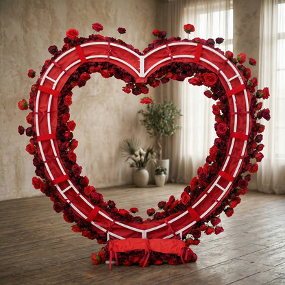 Royal Rose Heart Arch