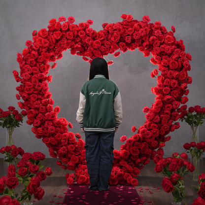 Royal Rose Heart Arch